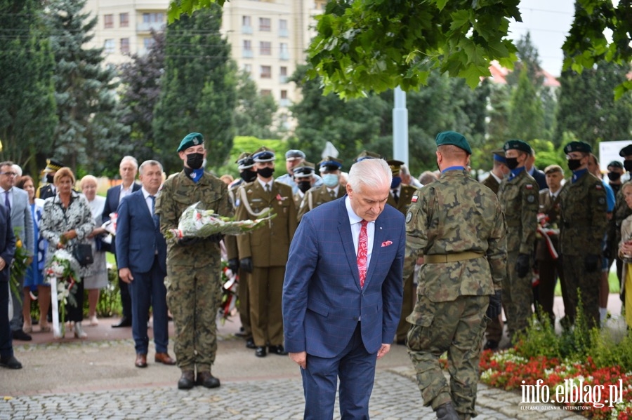 Dzi "zawyy" syreny. Uczczono 77. rocznic wybuchu Powstania Warszawskiego, fot. 40