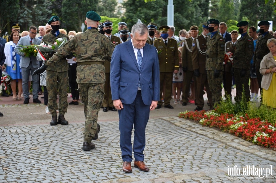 Dzi "zawyy" syreny. Uczczono 77. rocznic wybuchu Powstania Warszawskiego, fot. 41