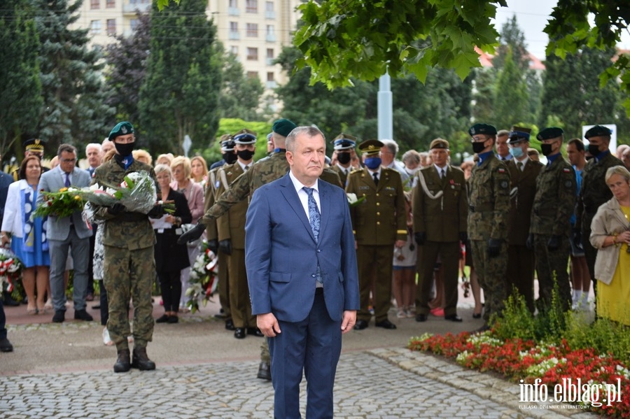 Dzi "zawyy" syreny. Uczczono 77. rocznic wybuchu Powstania Warszawskiego, fot. 42