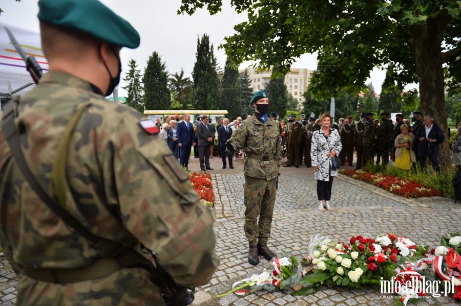 Dzi "zawyy" syreny. Uczczono 77. rocznic wybuchu Powstania Warszawskiego, fot. 43