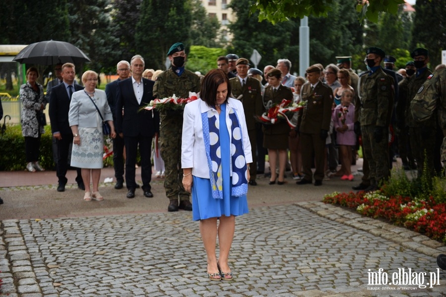 Dzi "zawyy" syreny. Uczczono 77. rocznic wybuchu Powstania Warszawskiego, fot. 52