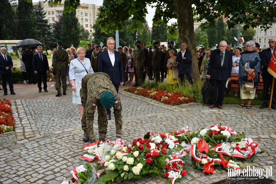 Dzi "zawyy" syreny. Uczczono 77. rocznic wybuchu Powstania Warszawskiego, fot. 53