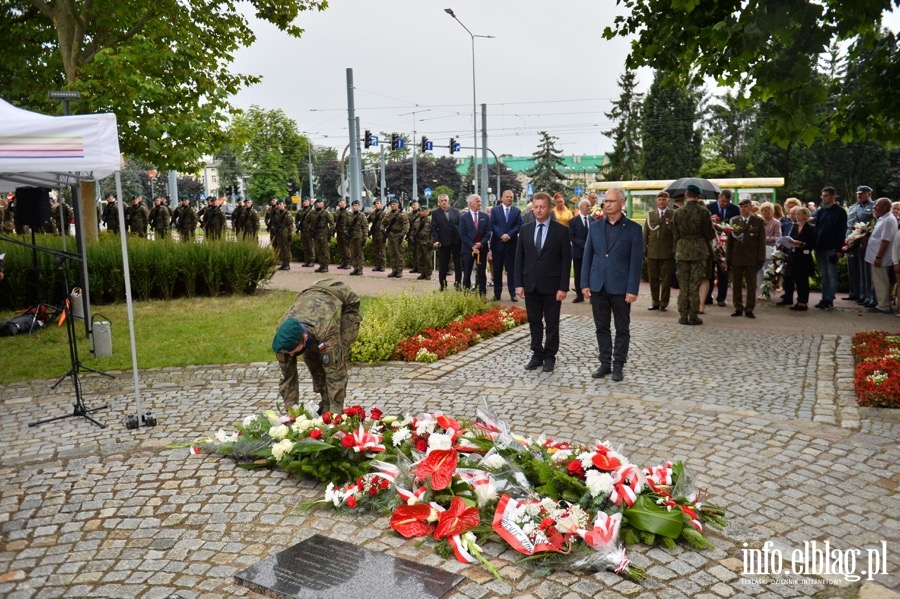 Dzi "zawyy" syreny. Uczczono 77. rocznic wybuchu Powstania Warszawskiego, fot. 55