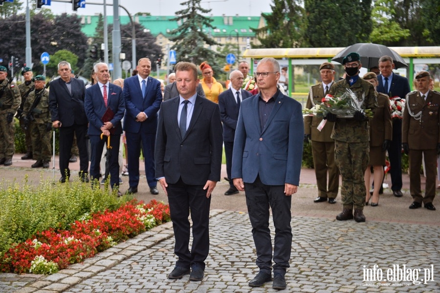 Dzi "zawyy" syreny. Uczczono 77. rocznic wybuchu Powstania Warszawskiego, fot. 56