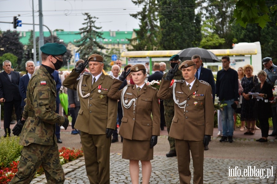 Dzi "zawyy" syreny. Uczczono 77. rocznic wybuchu Powstania Warszawskiego, fot. 58