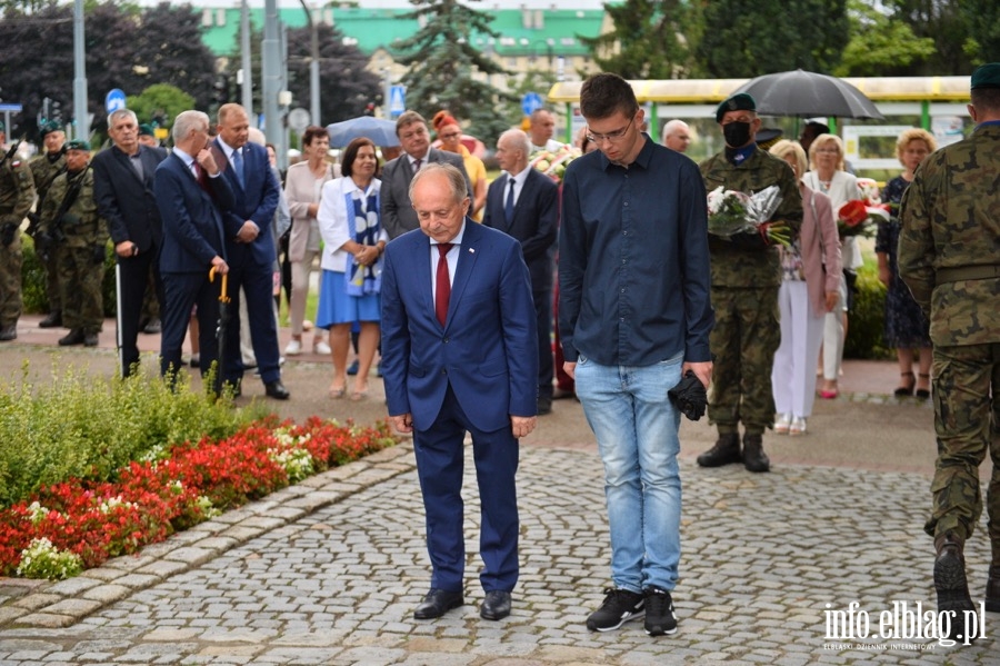 Dzi "zawyy" syreny. Uczczono 77. rocznic wybuchu Powstania Warszawskiego, fot. 61