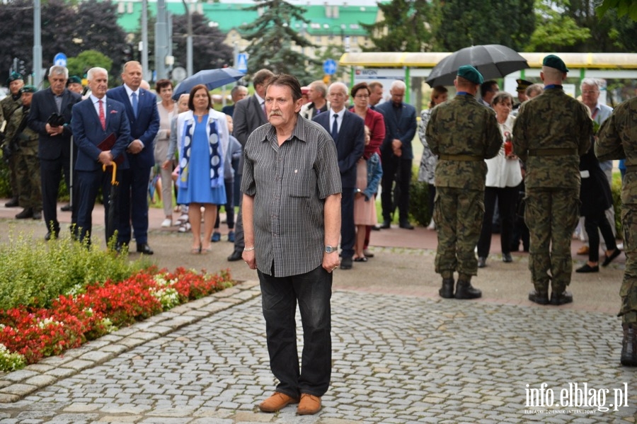 Dzi "zawyy" syreny. Uczczono 77. rocznic wybuchu Powstania Warszawskiego, fot. 66