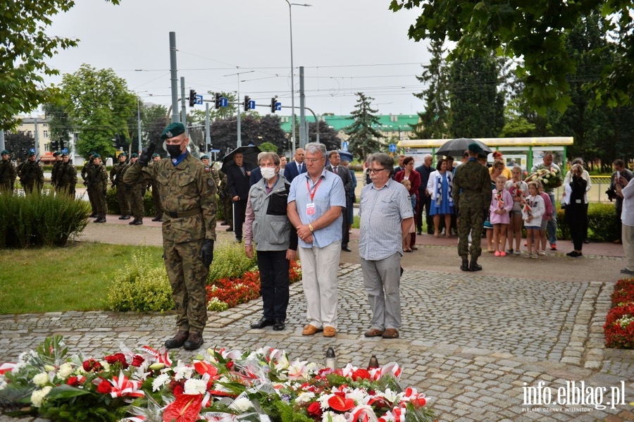 Dzi "zawyy" syreny. Uczczono 77. rocznic wybuchu Powstania Warszawskiego, fot. 68