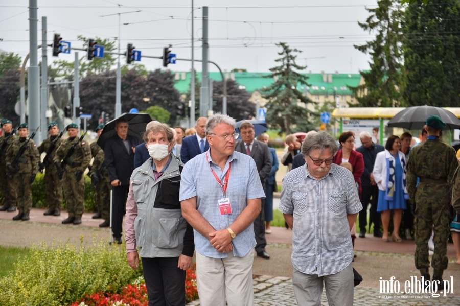 Dzi "zawyy" syreny. Uczczono 77. rocznic wybuchu Powstania Warszawskiego, fot. 69