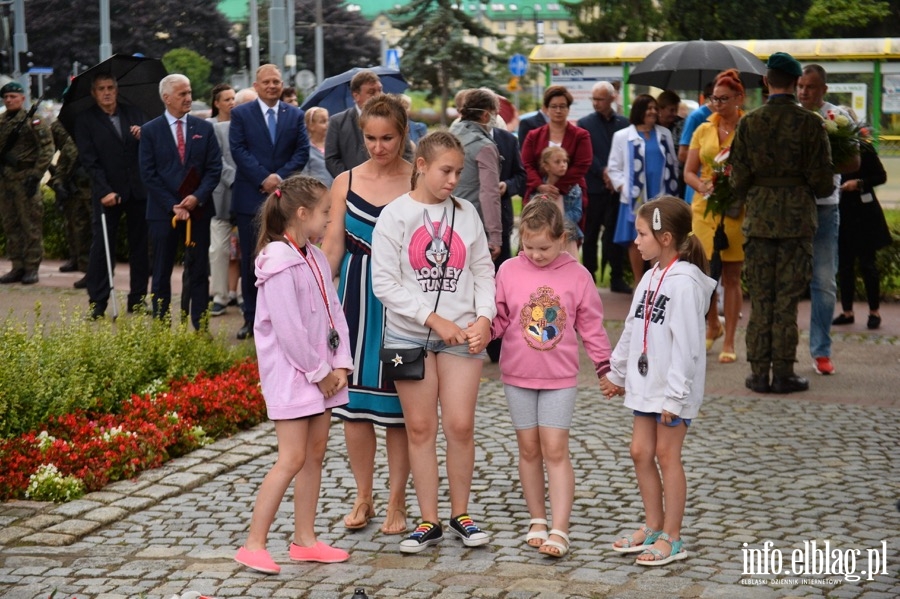 Dzi "zawyy" syreny. Uczczono 77. rocznic wybuchu Powstania Warszawskiego, fot. 71