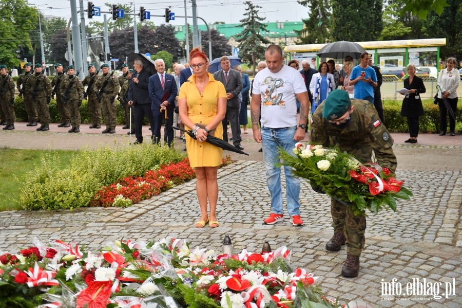 Dzi "zawyy" syreny. Uczczono 77. rocznic wybuchu Powstania Warszawskiego, fot. 72