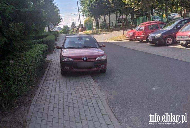 Mistrzowie parkowania w Elblgu (cz 116), fot. 2