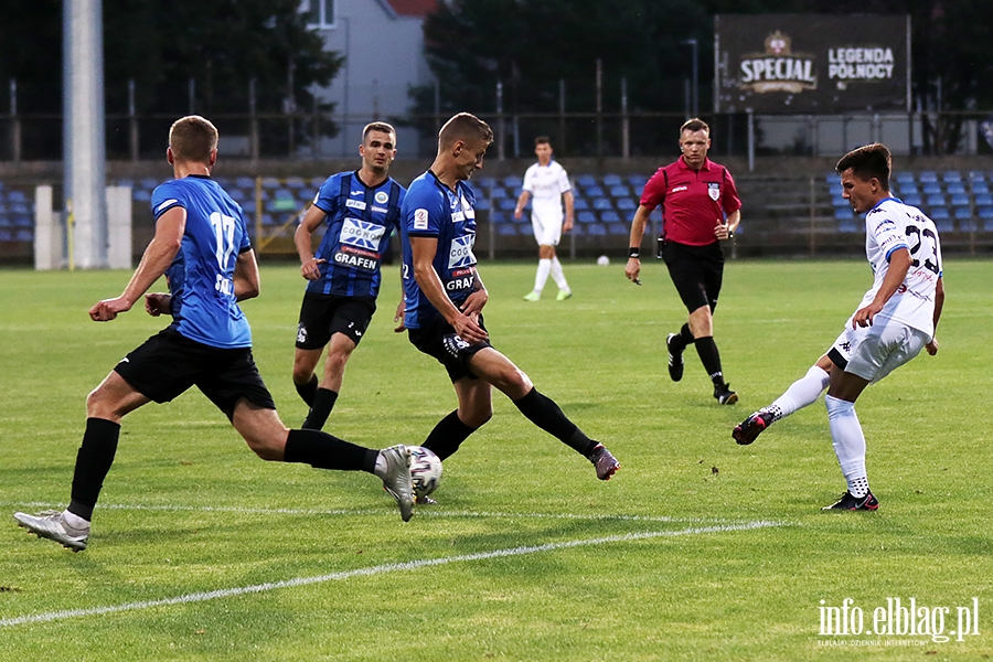Olimpia Elbląg - Hutnik Kraków, fot. 18