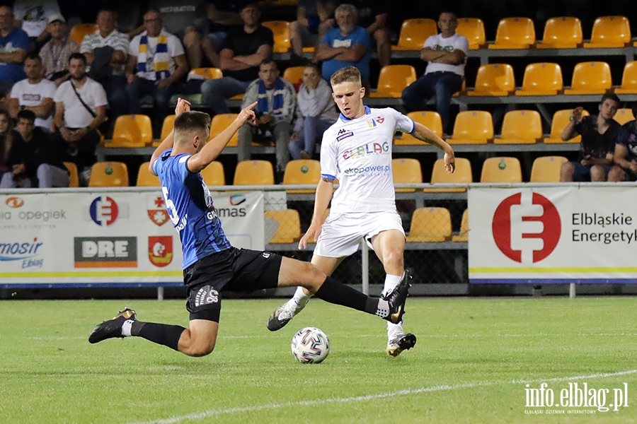 Olimpia Elbląg - Hutnik Kraków, fot. 32