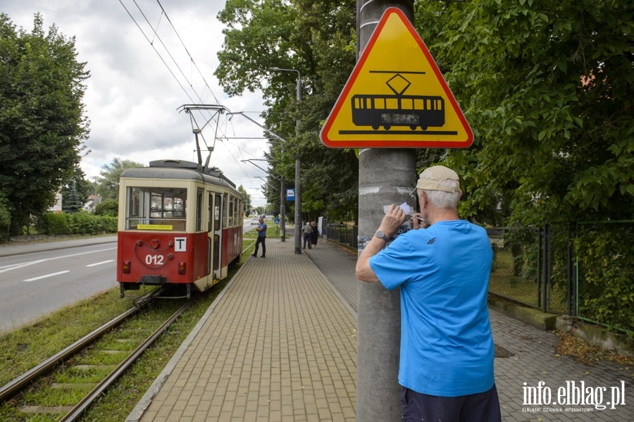 Wycieczka z przewodnikiem tramwajem linii  ,,T'', fot. 35