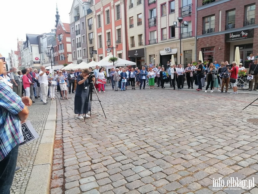 Protest w obronie wolnych mediow, fot. 13