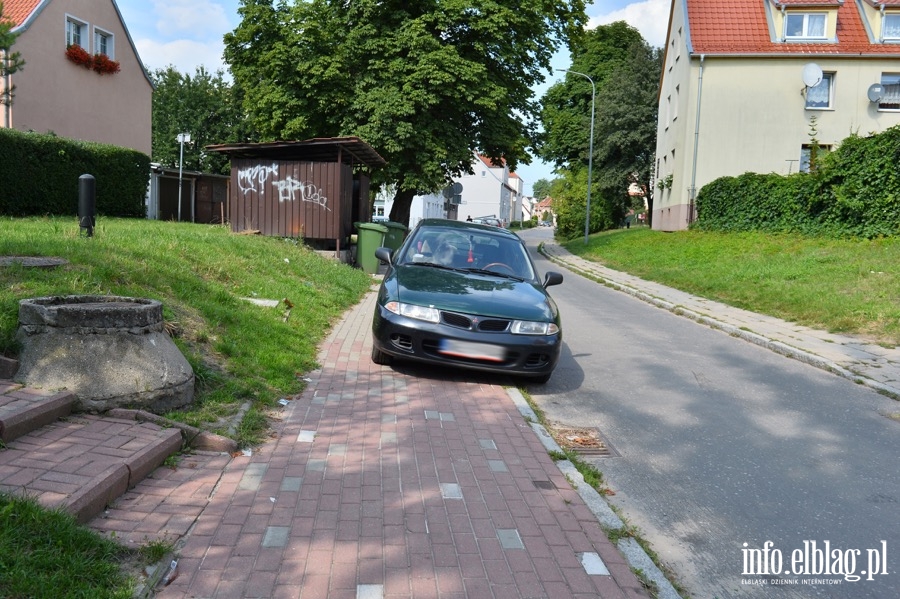 Mistrzowie parkowania w Elblgu (cz 118), fot. 12
