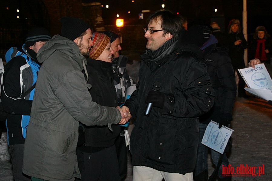 VI Festiwal Rzeby w niegu na dziedzicu Galerii El, fot. 45