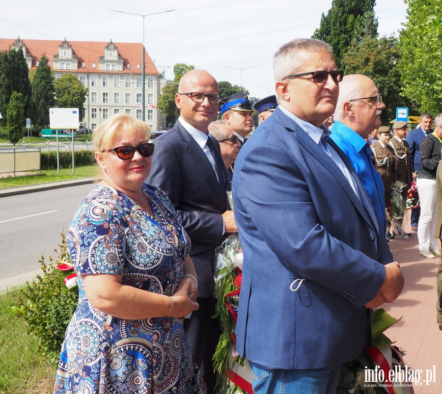 Elblążanie wspominali rocznicę Bitwy Warszawskiej, fot. 2
