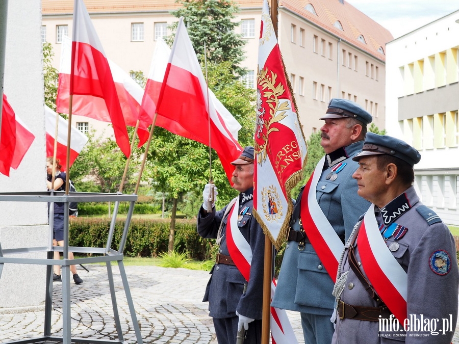 Elblążanie wspominali rocznicę Bitwy Warszawskiej, fot. 4