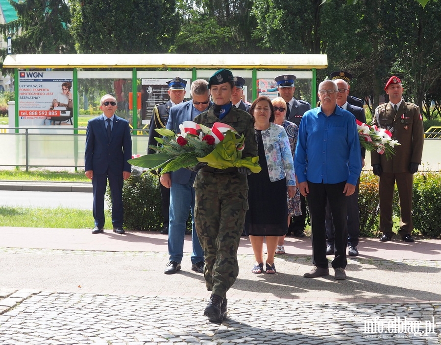 Elblanie wspominali rocznic Bitwy Warszawskiej, fot. 5