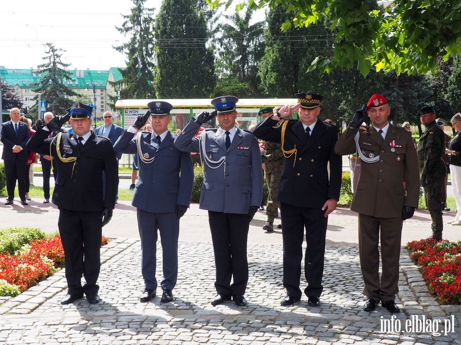 Elblążanie wspominali rocznicę Bitwy Warszawskiej, fot. 7