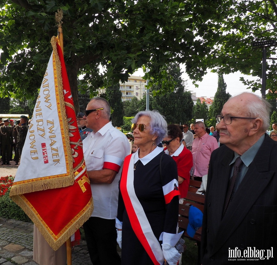 Elblanie wspominali rocznic Bitwy Warszawskiej, fot. 15