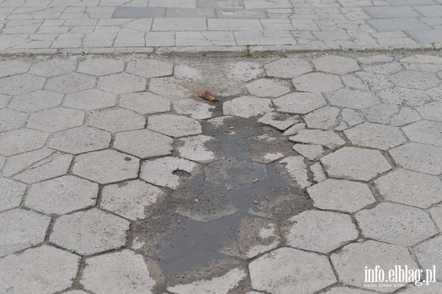 Na Grunwaldzkiej problem z chodnikami i brakiem cieki rowerowej, fot. 7