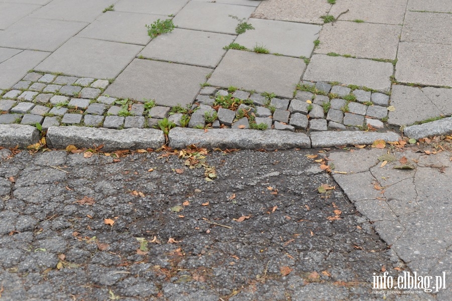 Na Grunwaldzkiej problem z chodnikami i brakiem cieki rowerowej, fot. 12