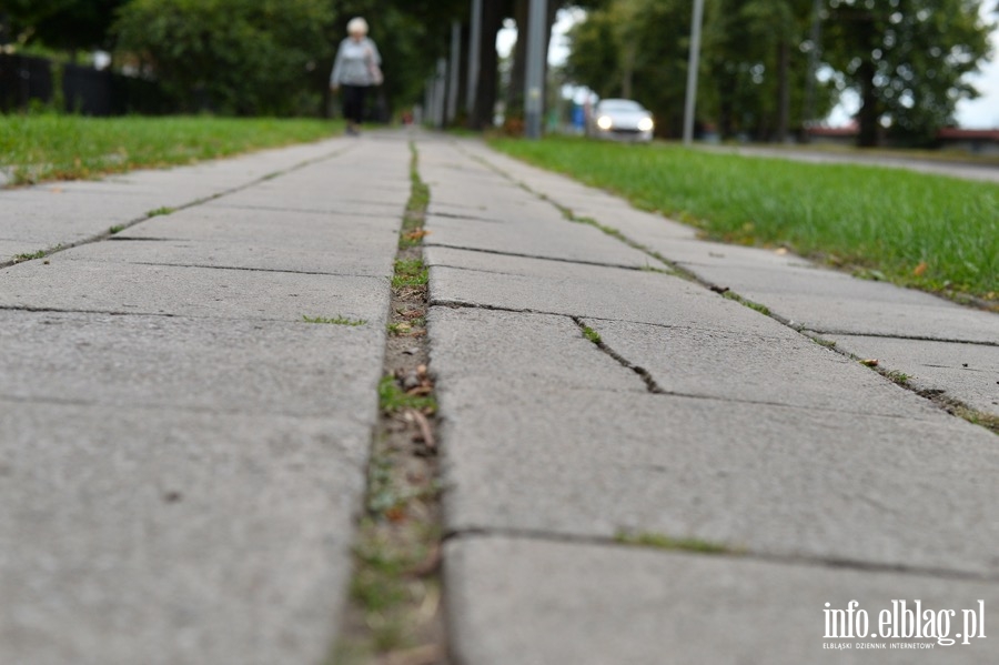 Na Grunwaldzkiej problem z chodnikami i brakiem cieki rowerowej, fot. 14