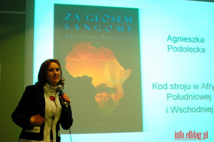 Spotkanie z Agnieszką Podolecką, autorką książki Za głosem sangomy, fot. 7