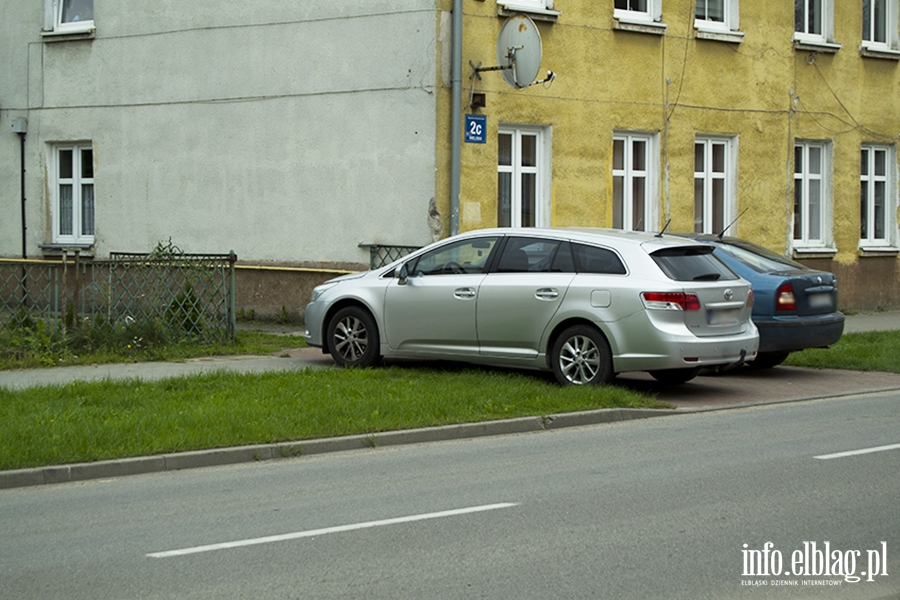 Mistrzowie parkowania w Elblągu (część 123), fot. 10
