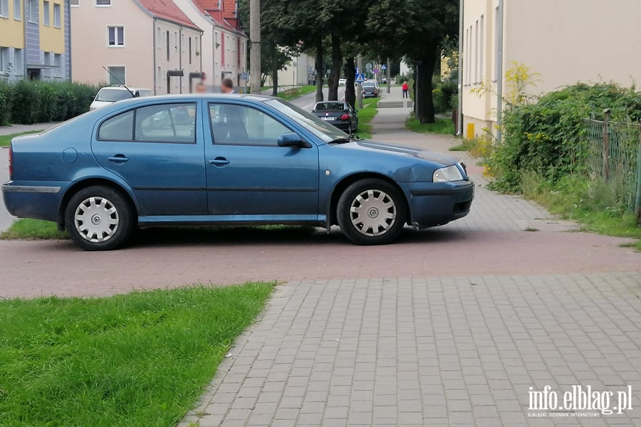 Mistrzowie parkowania w Elblgu (cz 124), fot. 4
