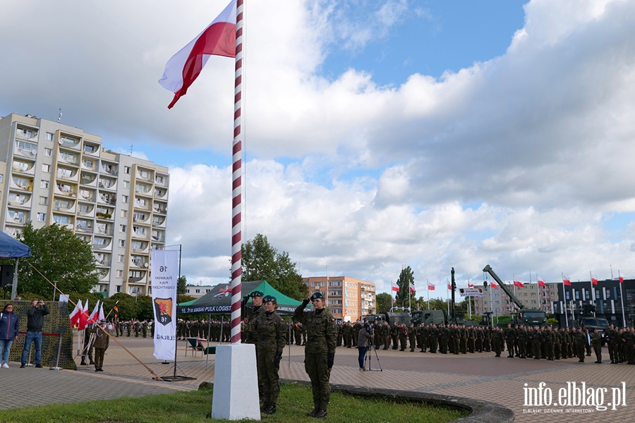 Sztandar dla 16. Pułku Logistycznego, fot. 22