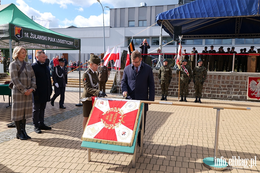 Sztandar dla 16. Pułku Logistycznego, fot. 31