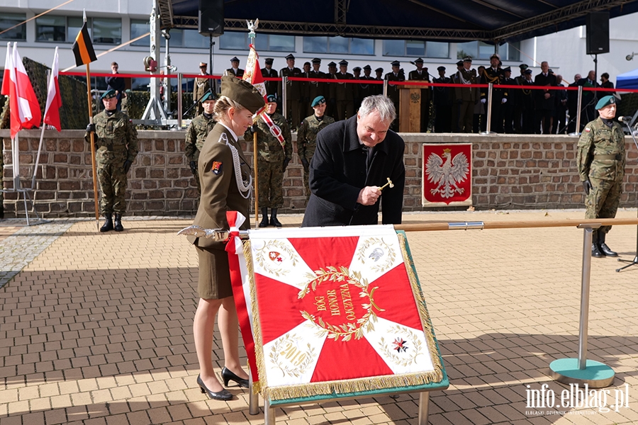 Sztandar dla 16. Pułku Logistycznego, fot. 35