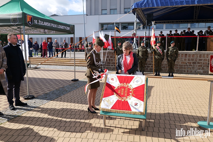 Sztandar dla 16. Pułku Logistycznego, fot. 37