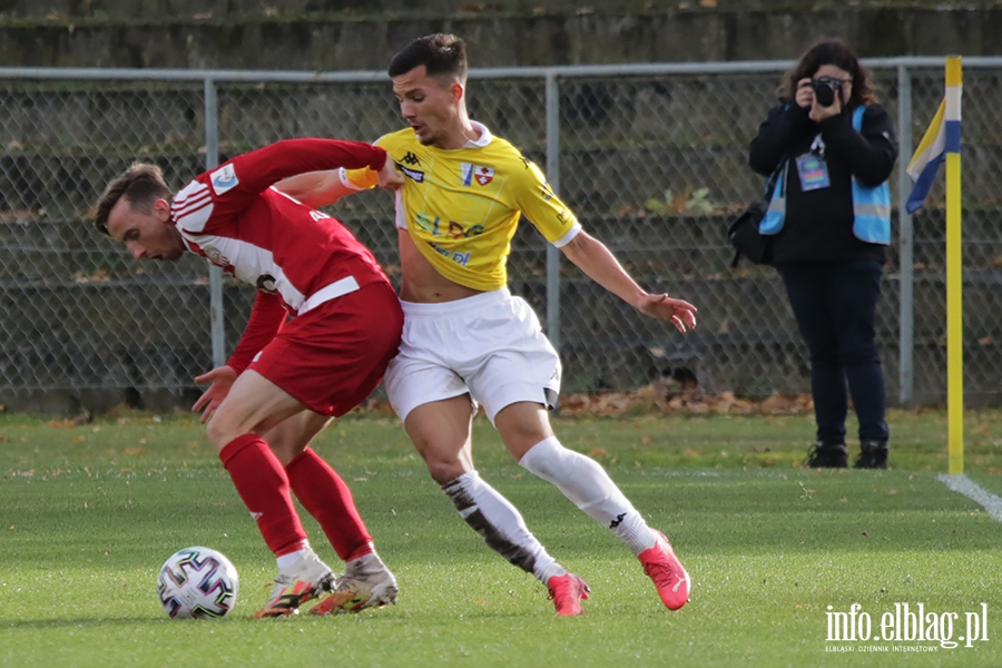 Olimpia Elblg - Pogo Grodzisk Mazowiecki, fot. 1