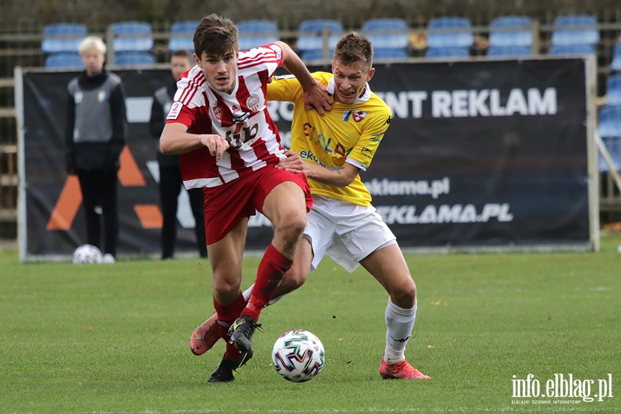 Olimpia Elbląg - Pogoń Grodzisk Mazowiecki, fot. 2