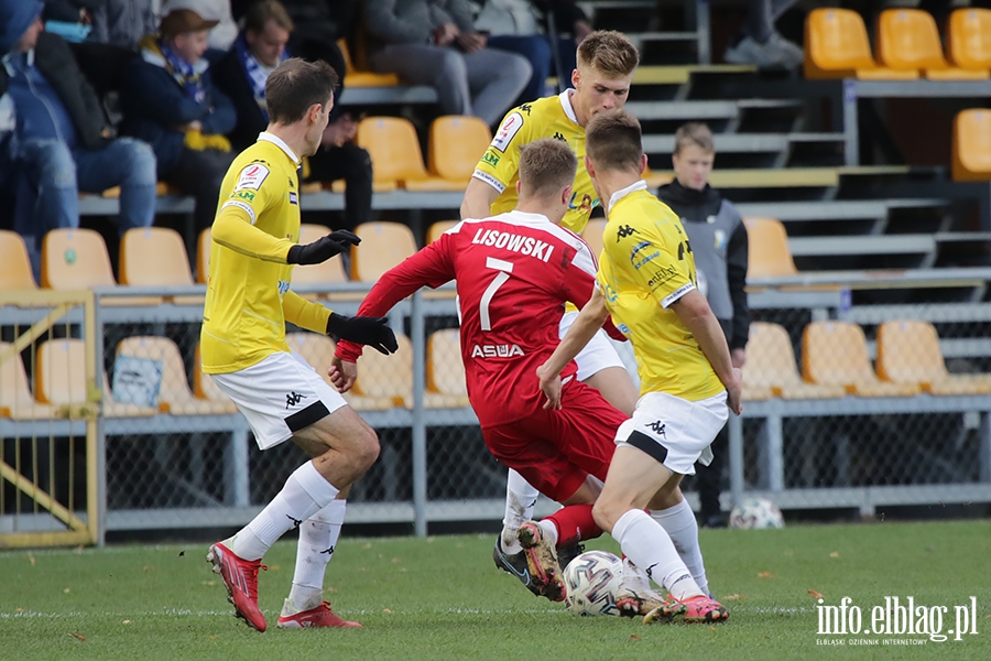 Olimpia Elbląg - Pogoń Grodzisk Mazowiecki, fot. 9