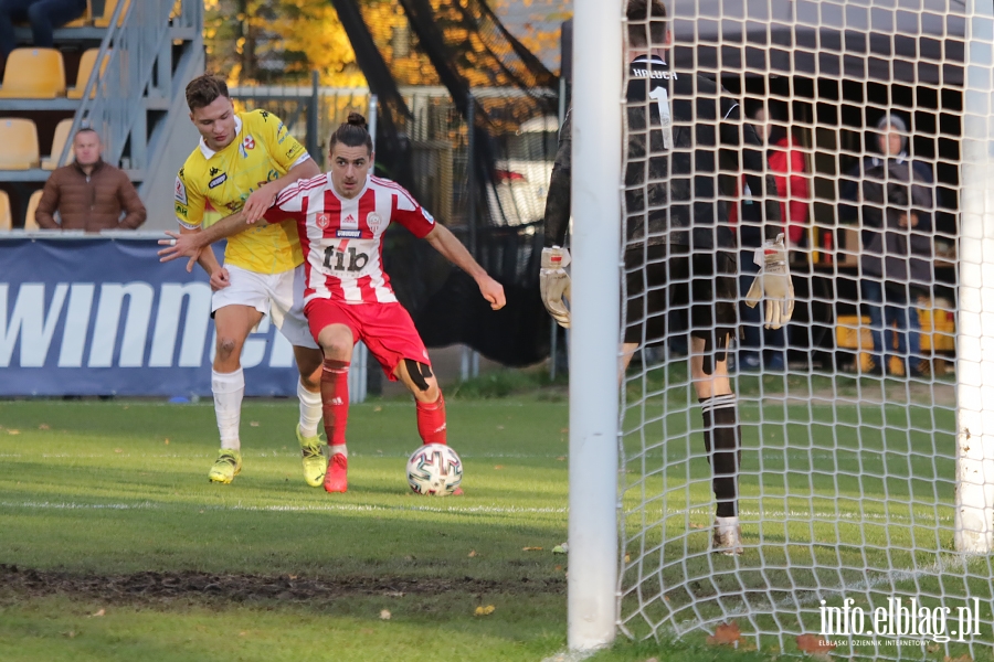 Olimpia Elbląg - Pogoń Grodzisk Mazowiecki, fot. 34