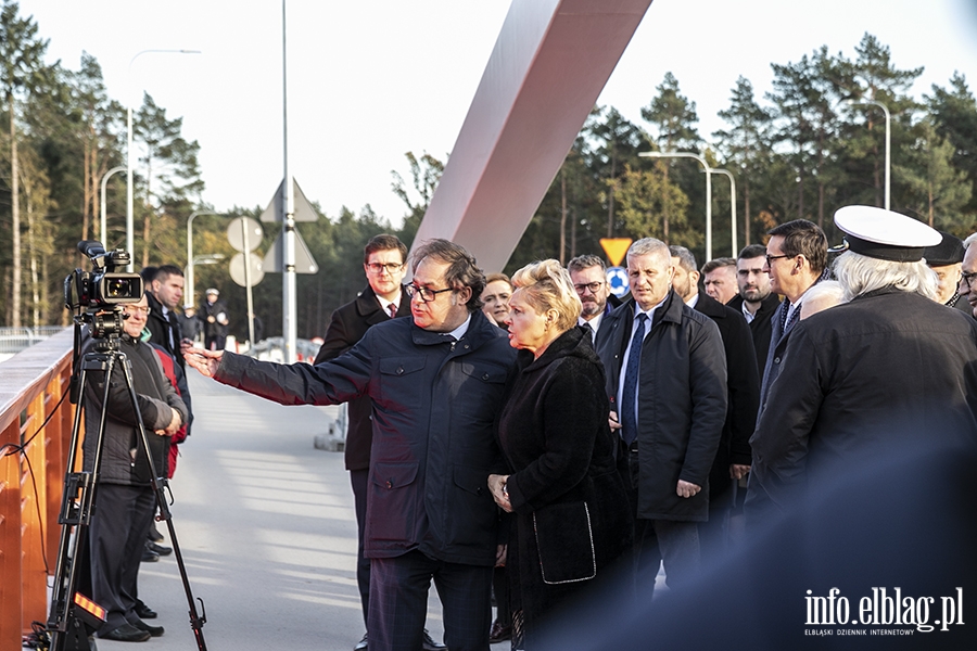 Uroczystość nadania imienia Jerzego Wika Mostowi Południowemu na Mierzei Wiślanej., fot. 4
