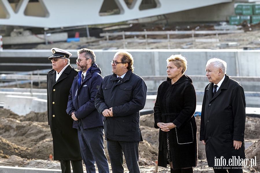 Uroczystość nadania imienia Jerzego Wika Mostowi Południowemu na Mierzei Wiślanej., fot. 10