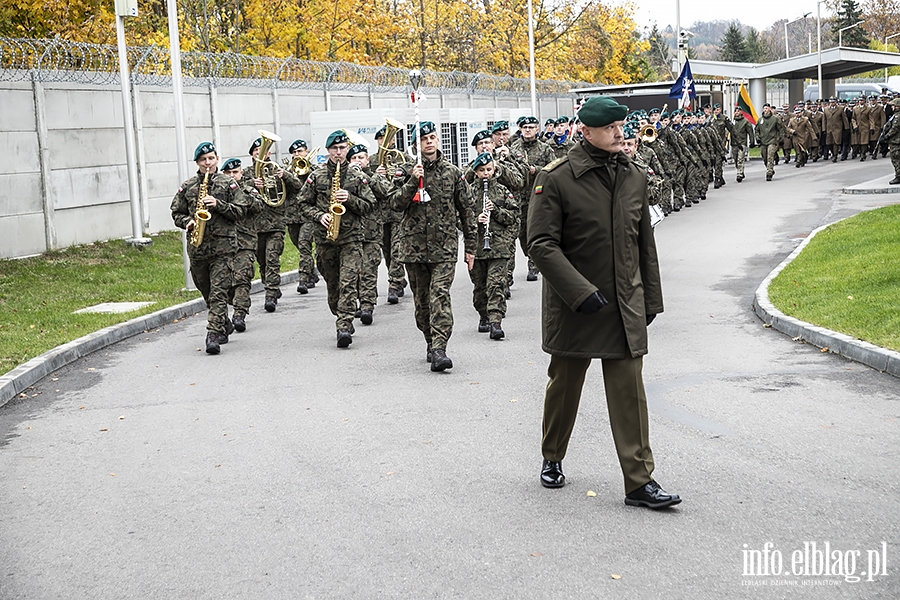 Ceremonia przekazania obowiązków Dowódzcy Wielonarodowego Korpusu Północy-Wschód., fot. 2