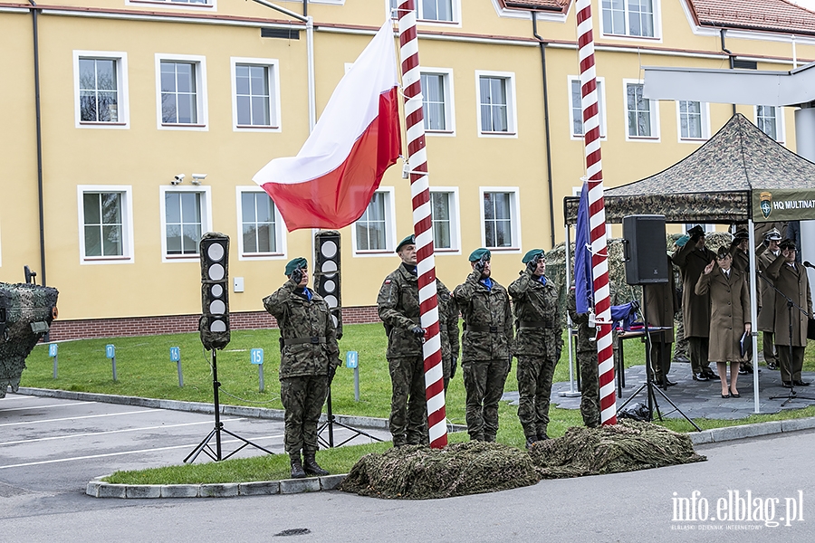 Ceremonia przekazania obowiązków Dowódzcy Wielonarodowego Korpusu Północy-Wschód., fot. 6