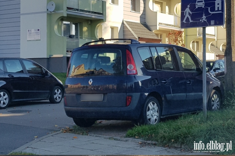 Mistrzowie parkowania w Elblgu (cz 128), fot. 9