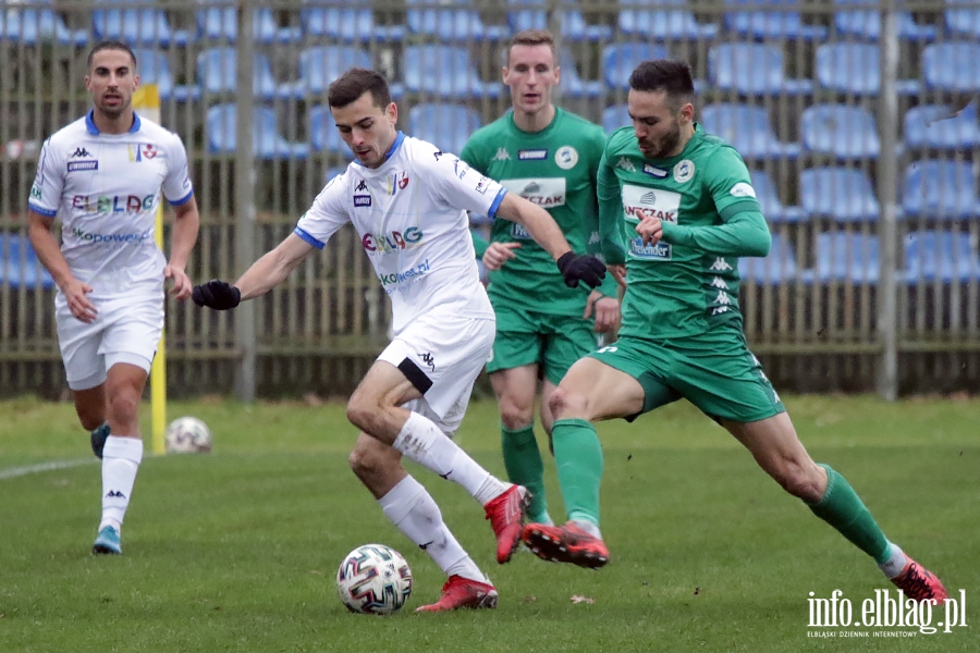 Olimpia Elblg - KKS 1925 Kalisz, fot. 2