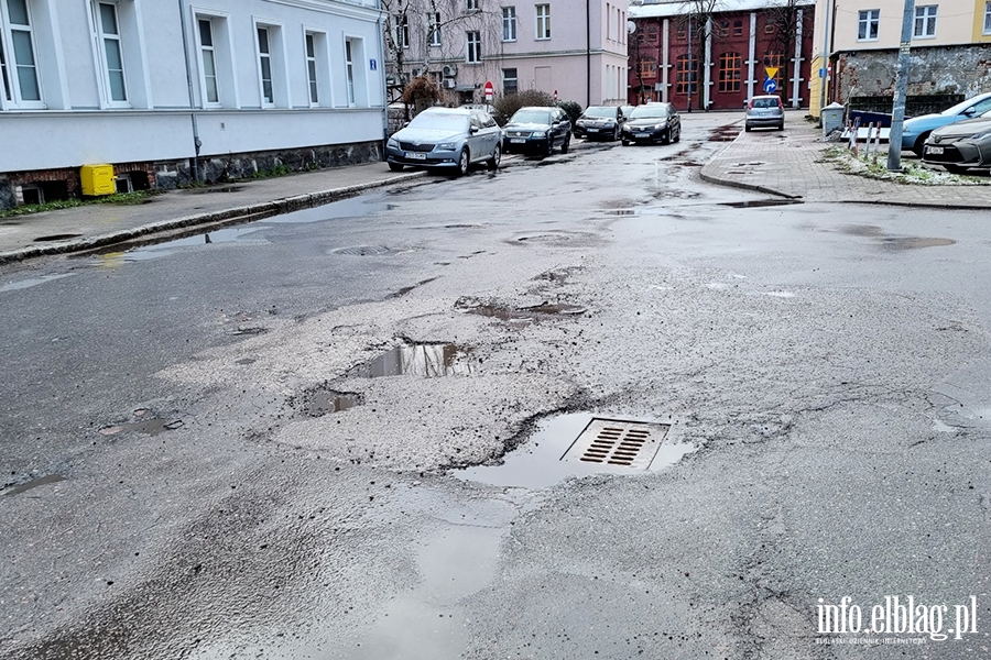 Niebezpieczne dziury na elbląskich ulicach , fot. 5