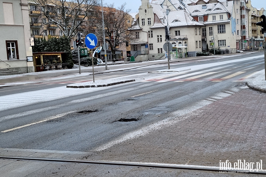 Niebezpieczne dziury na elblskich ulicach , fot. 16