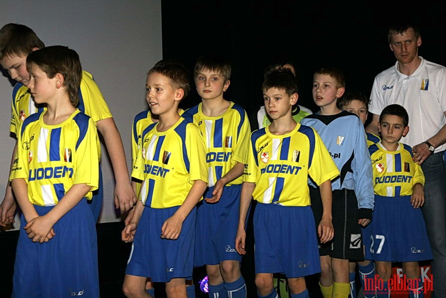 Prezentacja pikarzy Olimpii Elblg przed rund wiosenn sezonu 2009/2010, fot. 13